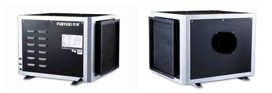 10L/H plafond het Opgezette het Type van Ontvochtigingstoestelkompres combineert Groeien effectief Stijl