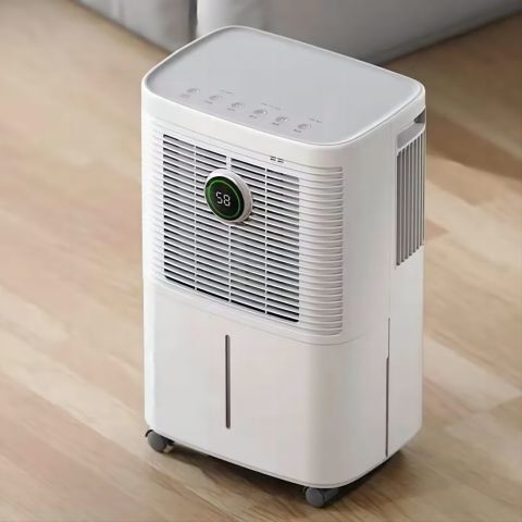12 liter/dag LED slimme luchtontvochtigingsapparaat Mute Beperkte ruimte Kleine grootte Appartement Vocht verwijderen