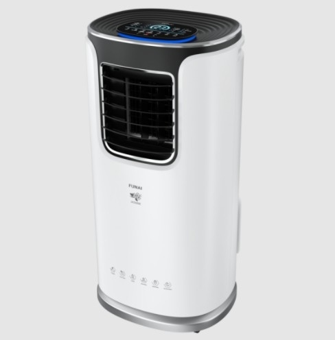 9000BTU Draagbare verdampende airco 4 werkwijzen 2 ventilator snelheden Veiligheidsbeveiliging Kinderslot