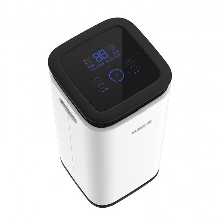 16L Hidden Screen LED Home Dehumidifier 2.2L Tank Tower 360° Winduitlaat Smart Humidity Touch Control
